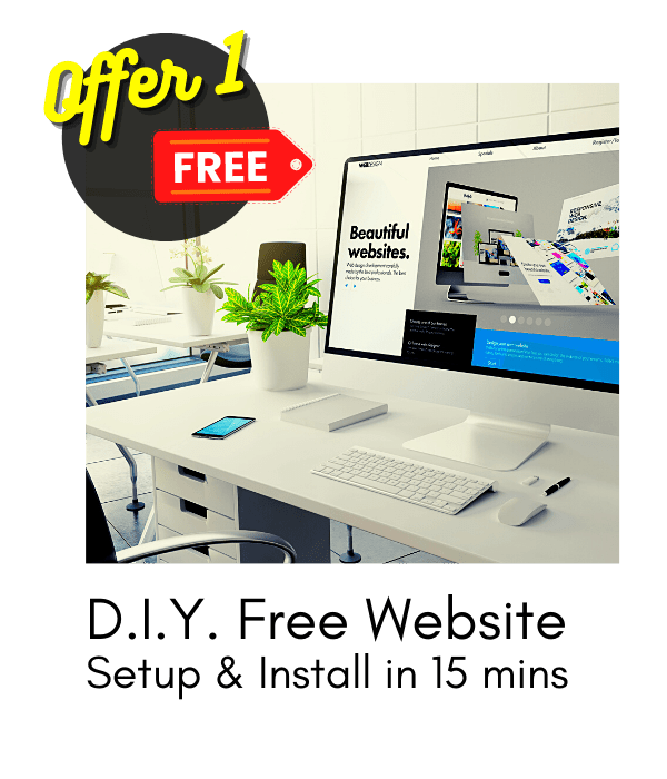 Free DIY WordPress site